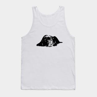 Labrador Retriever Puppy Dog Modern Minimalist Tank Top